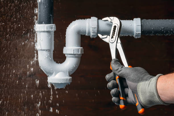 Professional Emergency Plumber technician working in Woodstock, VA